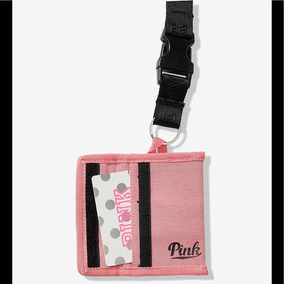 ❗️LAST ONE -NEW💕VS ROSE LANYARD / WALLET - Picture 2 of 3